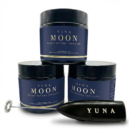 Yuna Moon - Kit 3 potes + mixer